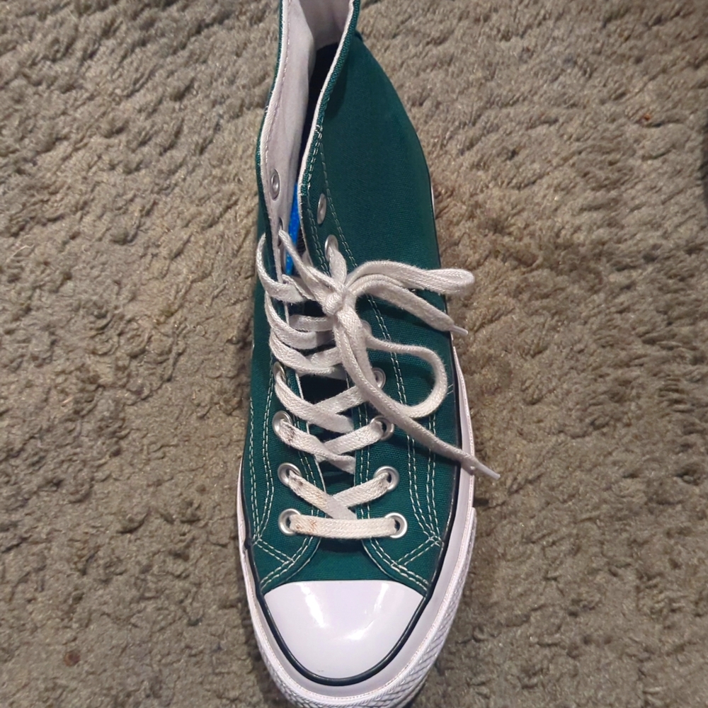 Unisex never wore dark green Converse Chuck Taylor 70 All-Star